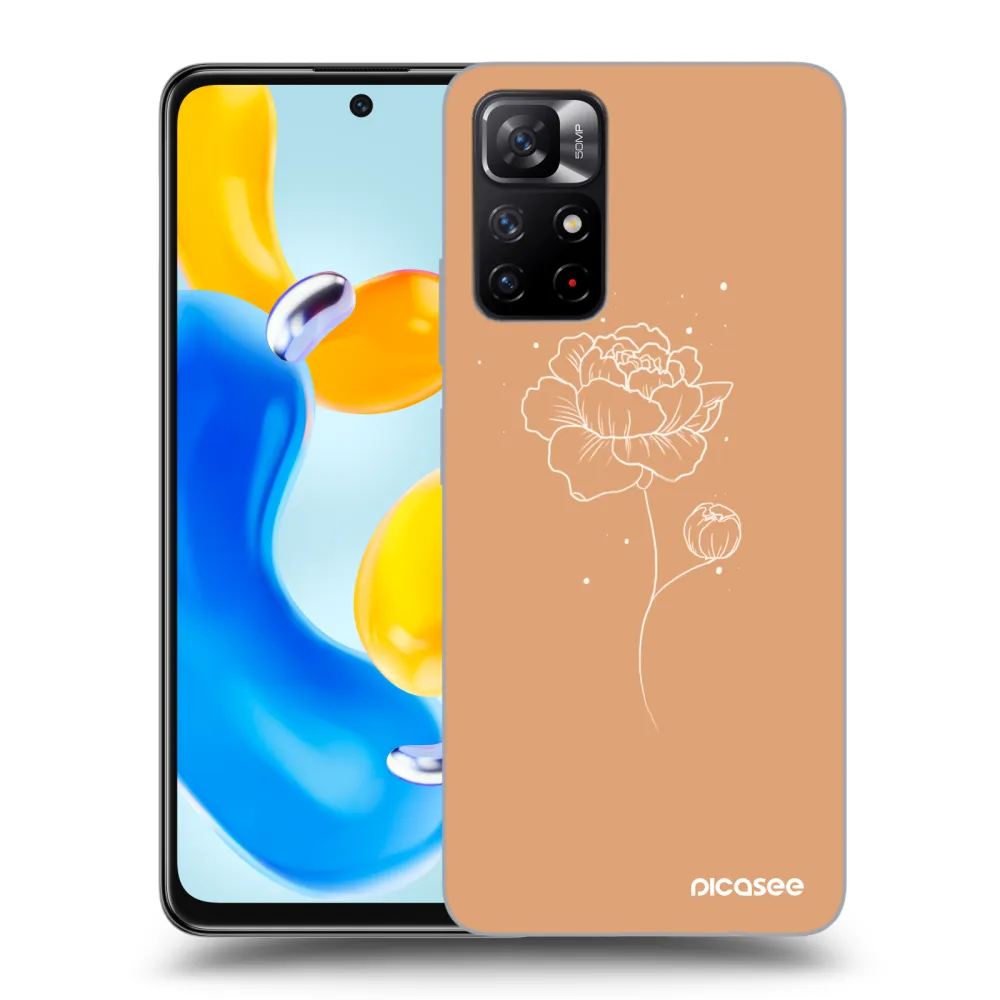 Picasee ULTIMATE CASE für Xiaomi Redmi Note 11S 5G - Peonies