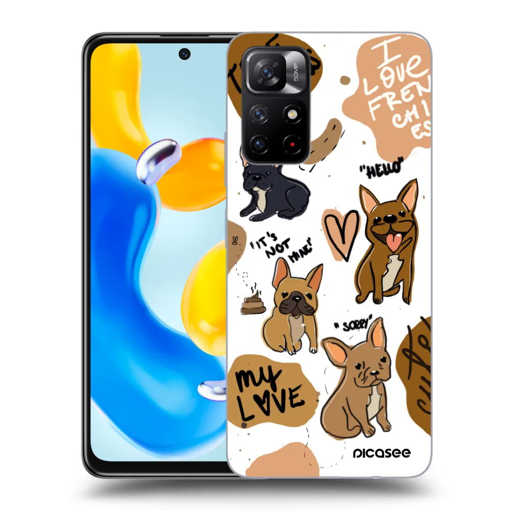 Picasee ULTIMATE CASE für Xiaomi Redmi Note 11S 5G - Frenchies