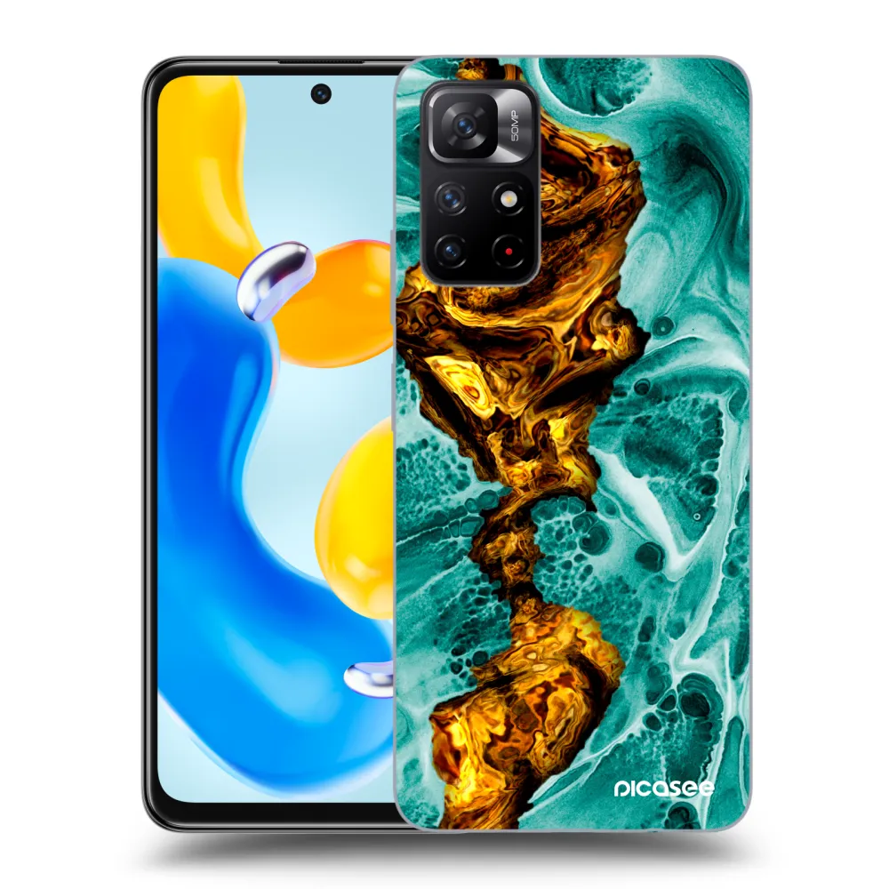 Picasee ULTIMATE CASE für Xiaomi Redmi Note 11S 5G - Goldsky