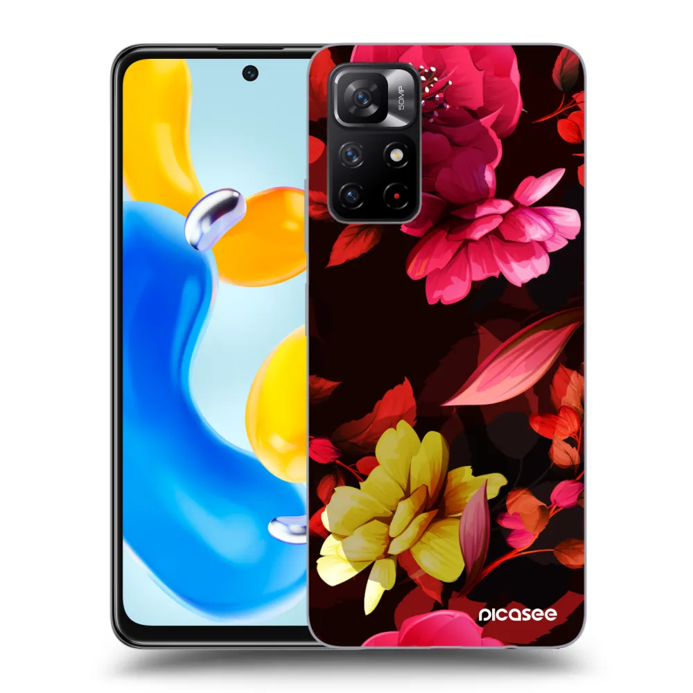 Picasee ULTIMATE CASE für Xiaomi Redmi Note 11S 5G - Dark Peonny