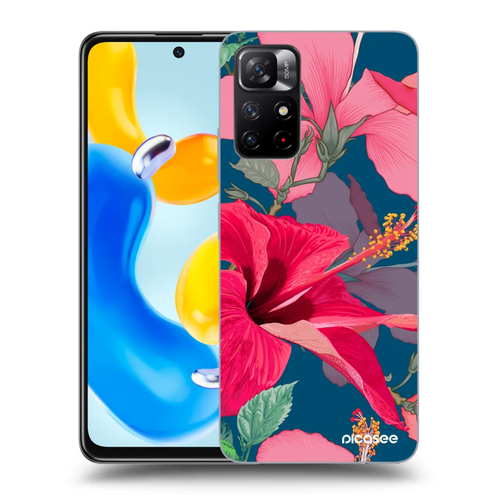 Picasee ULTIMATE CASE für Xiaomi Redmi Note 11S 5G - Hibiscus