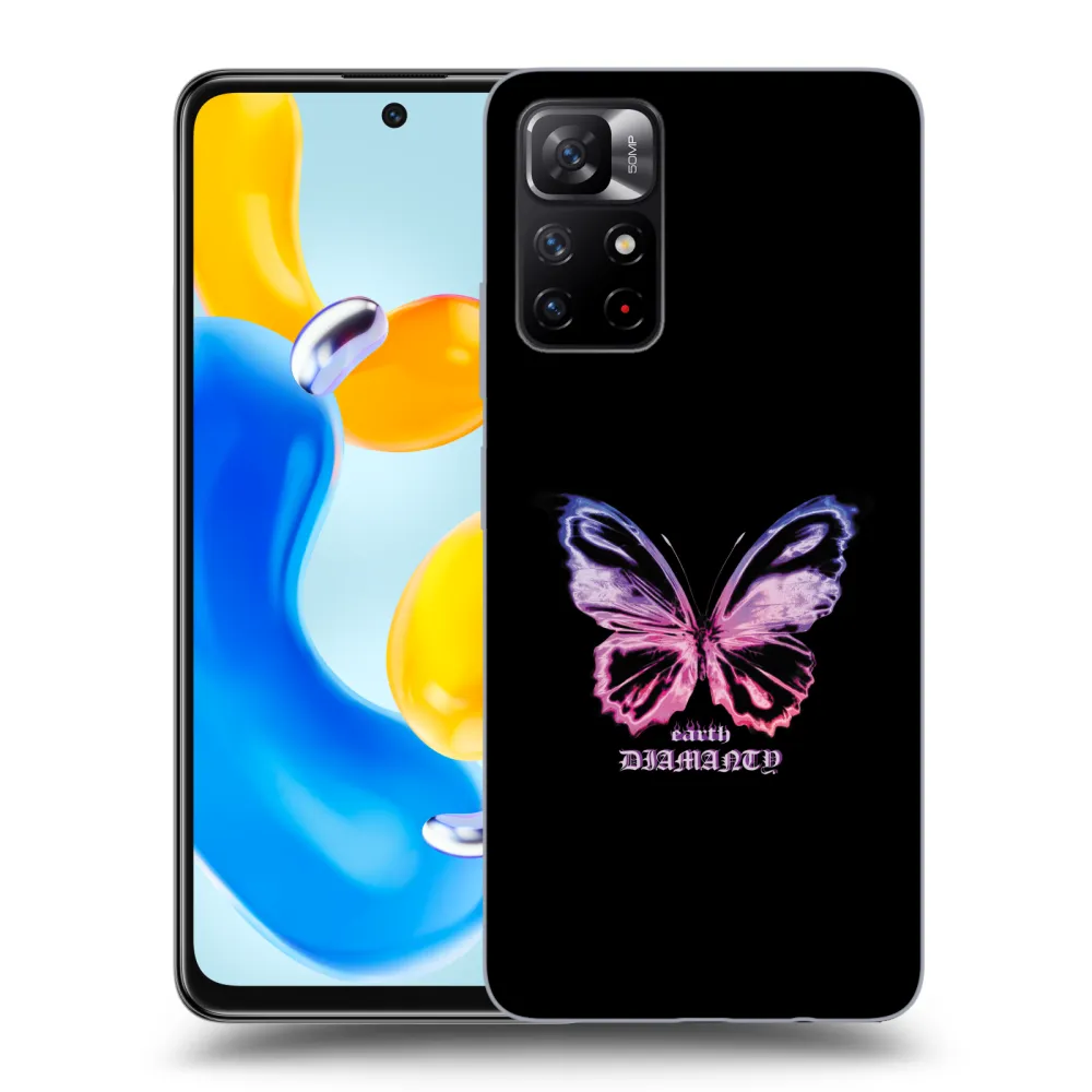 Picasee ULTIMATE CASE für Xiaomi Redmi Note 11S 5G - Diamanty Purple