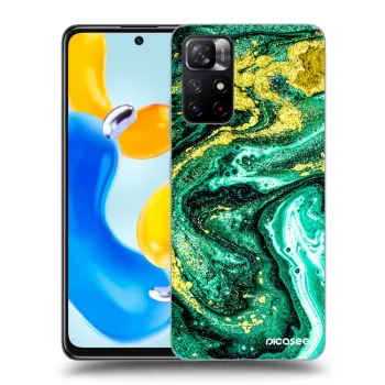 Hülle für Xiaomi Redmi Note 11S 5G - Green Gold