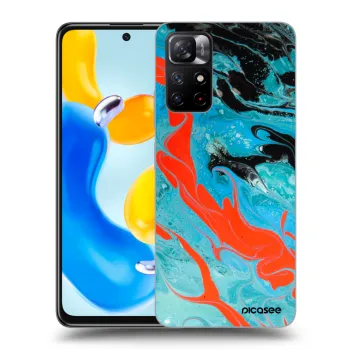 Hülle für Xiaomi Redmi Note 11S 5G - Blue Magma