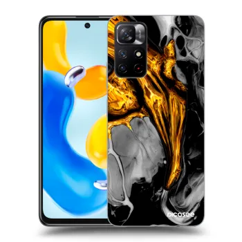 Hülle für Xiaomi Redmi Note 11S 5G - Black Gold