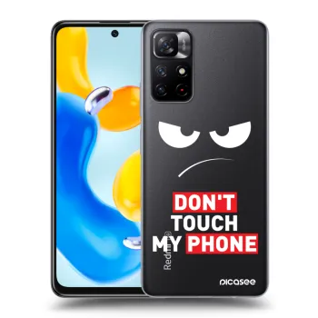 Picasee Xiaomi Redmi Note 11S 5G Hülle - Transparentes Silikon - Angry Eyes - Transparent
