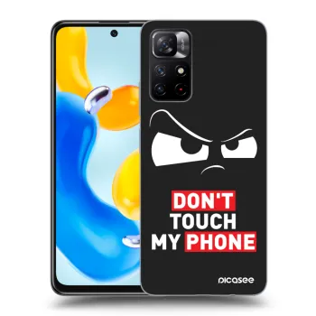 Picasee Xiaomi Redmi Note 11S 5G Hülle - Schwarzes Silikon - Cloudy Eye - Transparent