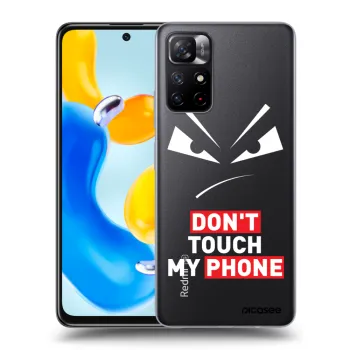 Picasee Xiaomi Redmi Note 11S 5G Hülle - Transparentes Silikon - Evil Eye - Transparent