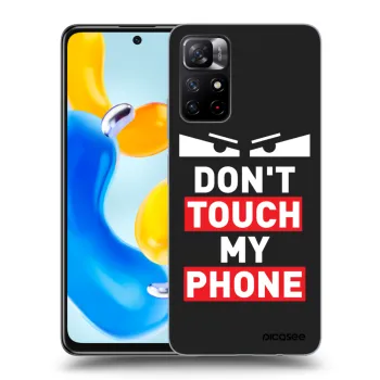 Picasee Xiaomi Redmi Note 11S 5G Hülle - Schwarzes Silikon - Shadow Eye - Transparent