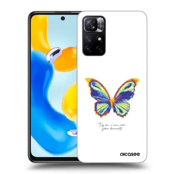Hülle für Xiaomi Redmi Note 11S 5G - Diamanty White