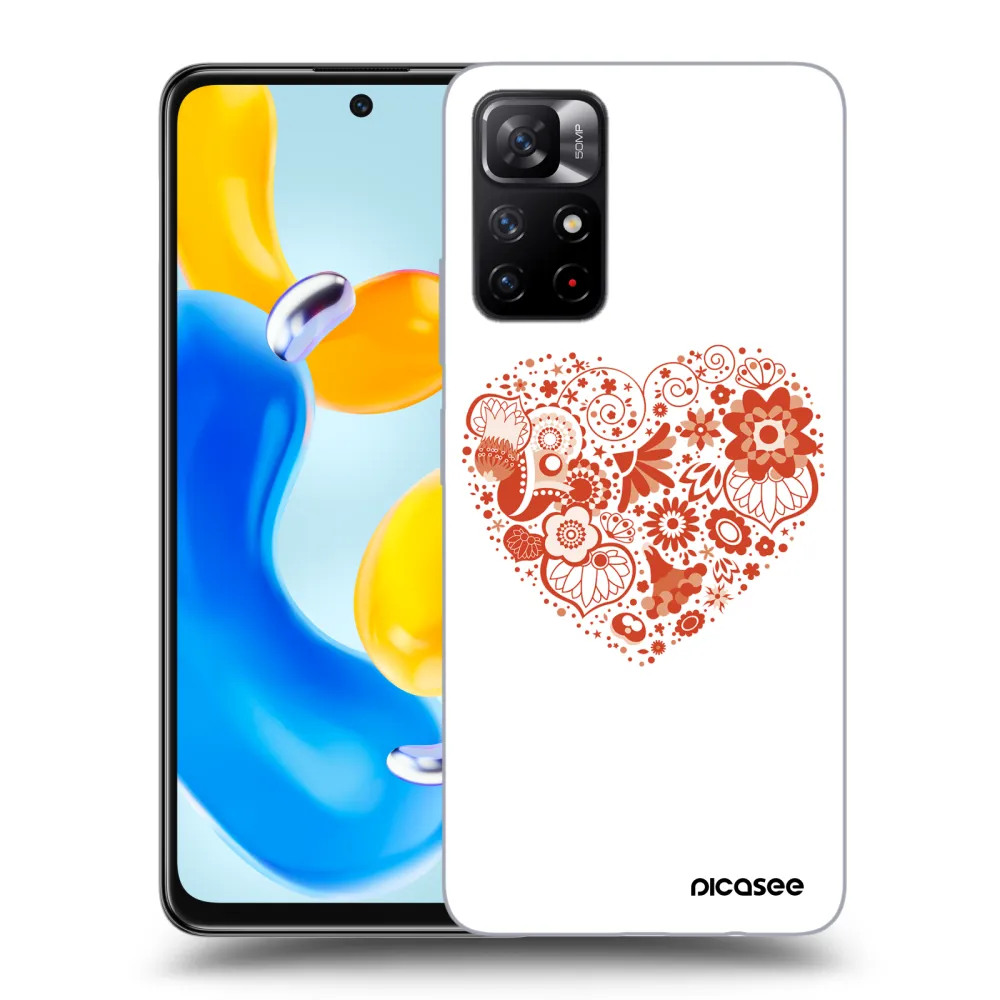 Picasee ULTIMATE CASE für Xiaomi Redmi Note 11S 5G - Großes Herz