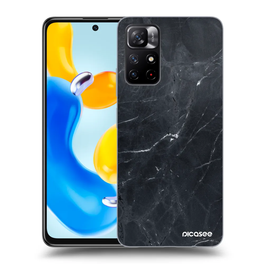 Picasee ULTIMATE CASE für Xiaomi Redmi Note 11S 5G - Black marble