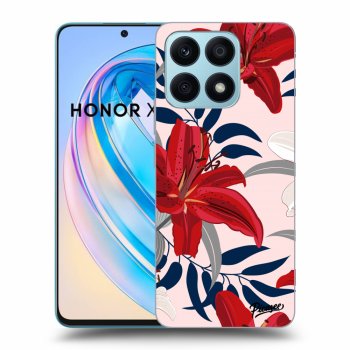 Hülle für Honor X8a - Red Lily