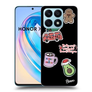Hülle für Honor X8a - Christmas Stickers