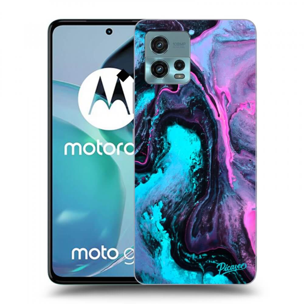Picasee Motorola Moto G72 Hülle - Transparentes Silikon - Lean 2