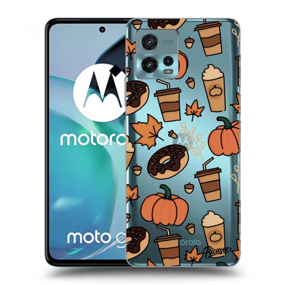 Picasee Motorola Moto G72 Hülle - Transparentes Silikon - Fallovers