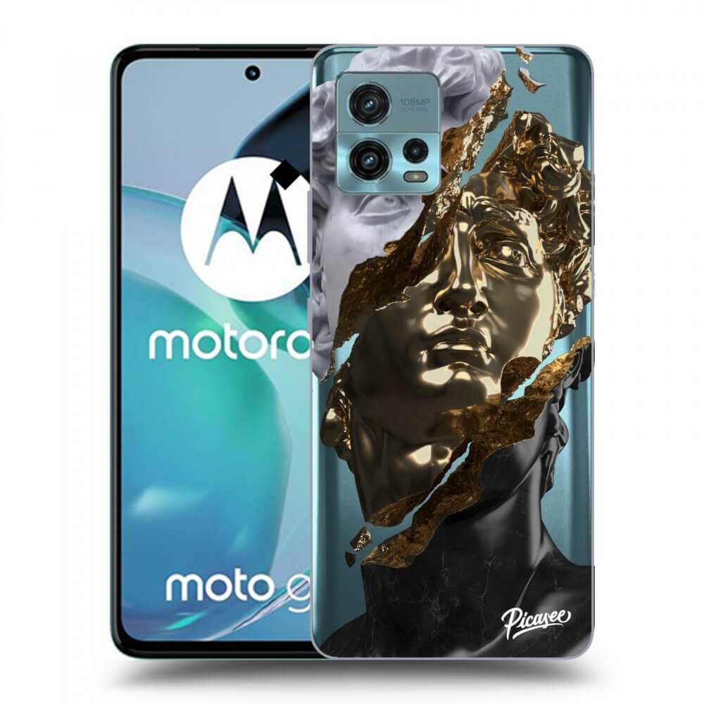 Picasee Motorola Moto G72 Hülle - Transparentes Silikon - Trigger