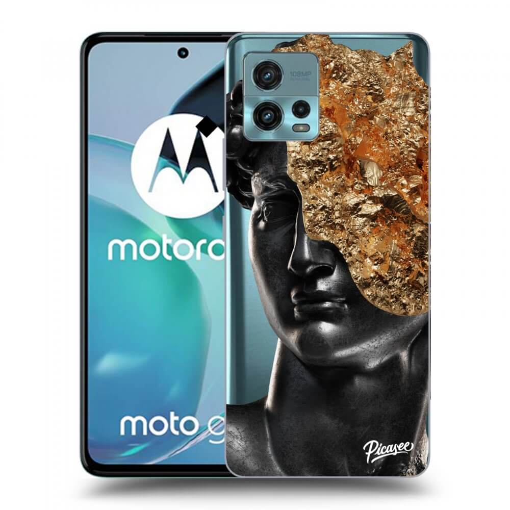 Picasee Motorola Moto G72 Hülle - Transparentes Silikon - Holigger