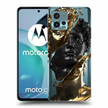 Hülle für Motorola Moto G72 - Gold - Black