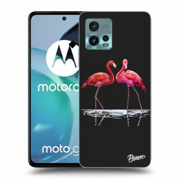 Hülle für Motorola Moto G72 - Flamingos couple