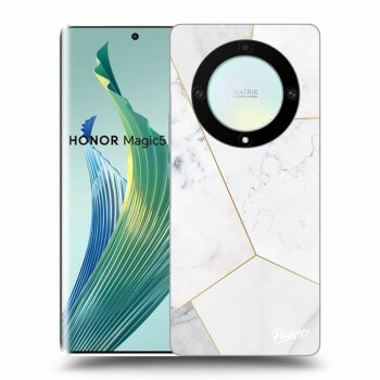 Hülle für Honor Magic5 Lite 5G - White tile