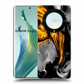 Hülle für Honor Magic5 Lite 5G - Black Gold