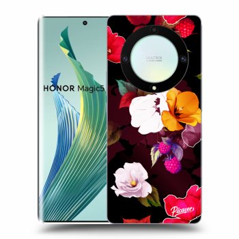 Hülle für Honor Magic5 Lite 5G - Flowers and Berries