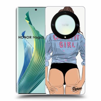 Hülle für Honor Magic5 Lite 5G - Crossfit girl - nickynellow