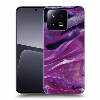 Hülle für Xiaomi 13 - Purple glitter