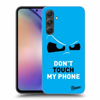 Hülle für Samsung Galaxy A54 5G - Cloudy Eye - Blue