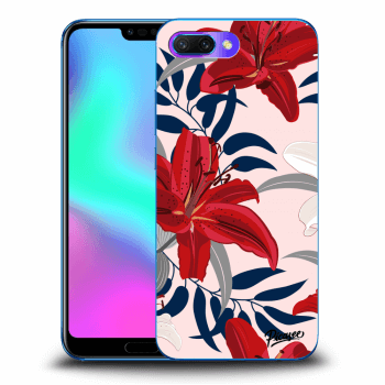 Hülle für Honor 10 - Red Lily