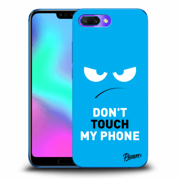 Hülle für Honor 10 - Angry Eyes - Blue