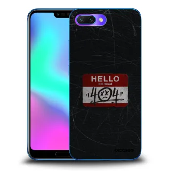 Hülle für Honor 10 - HELLO 404