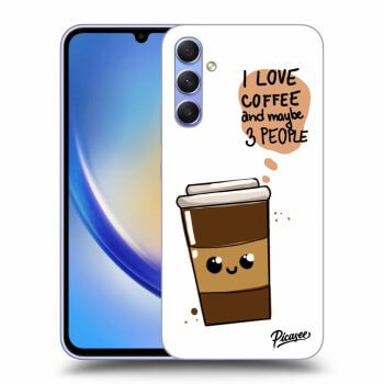 Hülle für Samsung Galaxy A34 5G A346B - Cute coffee