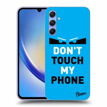 Hülle für Samsung Galaxy A34 5G A346B - Shadow Eye - Blue