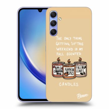 Hülle für Samsung Galaxy A34 5G A346B - Candles