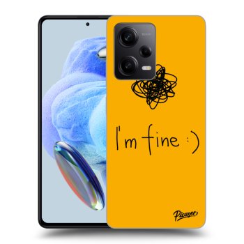 Hülle für Xiaomi Redmi Note 12 5G - I am fine