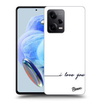 Hülle für Xiaomi Redmi Note 12 5G - I love you