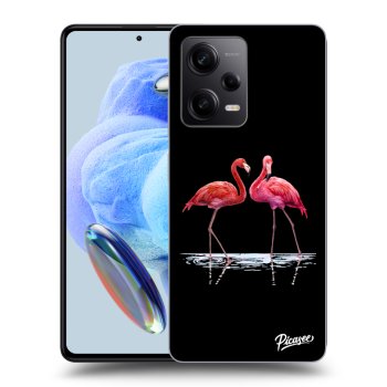 Hülle für Xiaomi Redmi Note 12 5G - Flamingos couple