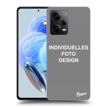 Picasee Xiaomi Redmi Note 12 5G Hülle - Transparentes Silikon - Individuelles Fotodesign