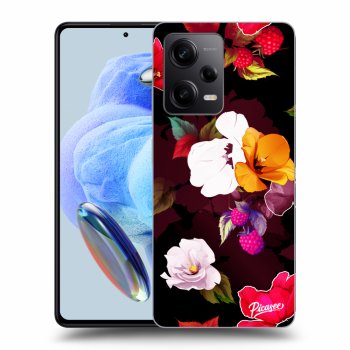 Hülle für Xiaomi Redmi Note 12 Pro 5G - Flowers and Berries