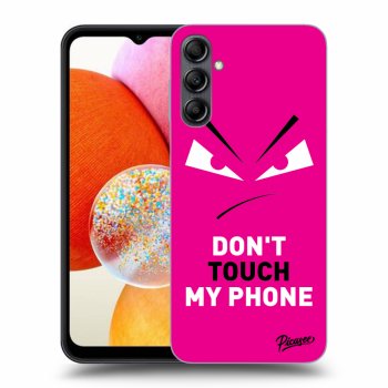 Hülle für Samsung Galaxy A14 4G A145R - Evil Eye - Pink