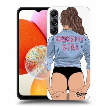 Hülle für Samsung Galaxy A14 5G A146P - Crossfit girl - nickynellow