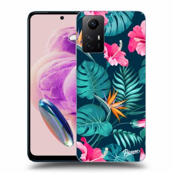 Hülle für Xiaomi Redmi Note 12S - Pink Monstera