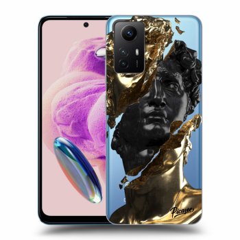 Hülle für Xiaomi Redmi Note 12S - Gold - Black