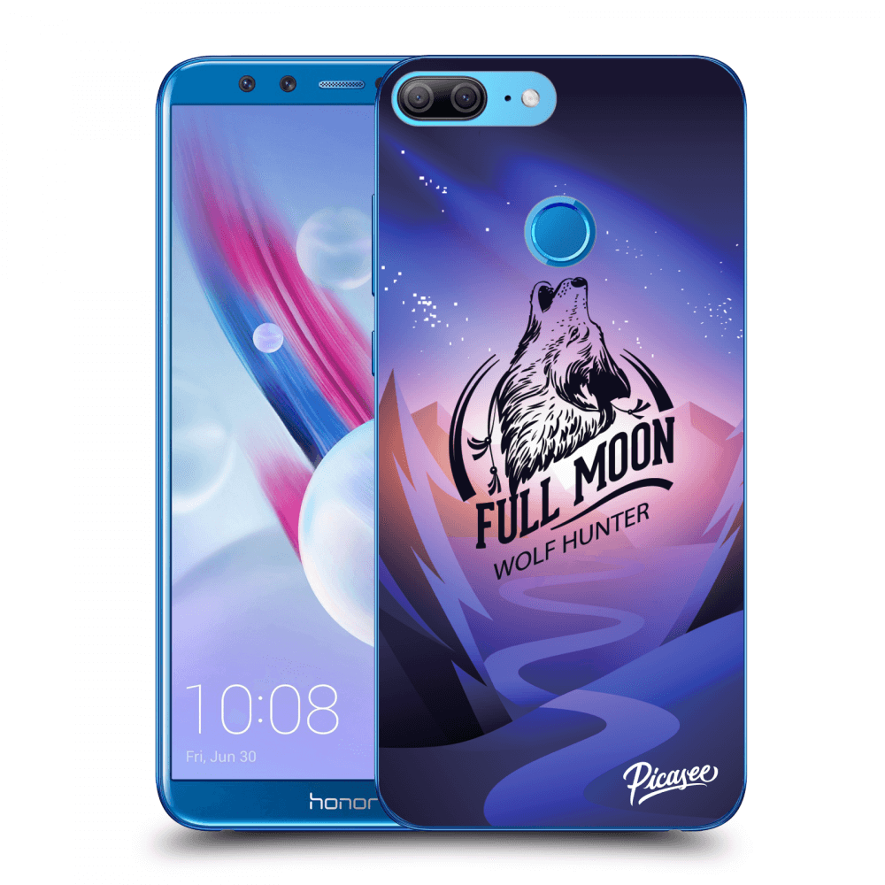 Picasee Honor 9 Lite Hülle - Transparentes Silikon - Wolf