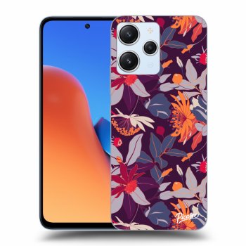 Hülle für Xiaomi Redmi 12 4G - Purple Leaf