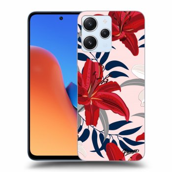 Hülle für Xiaomi Redmi 12 4G - Red Lily