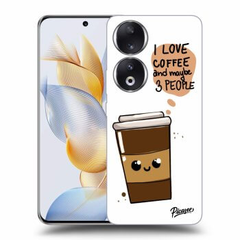 Hülle für Honor 90 5G - Cute coffee