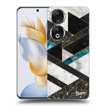 Hülle für Honor 90 5G - Dark geometry